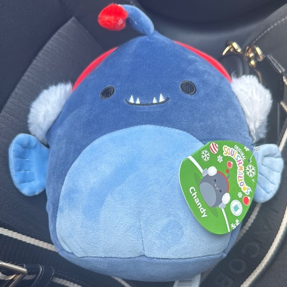Squishmallows Other - Squishmallows Chandy 8in Blue Plush Toy